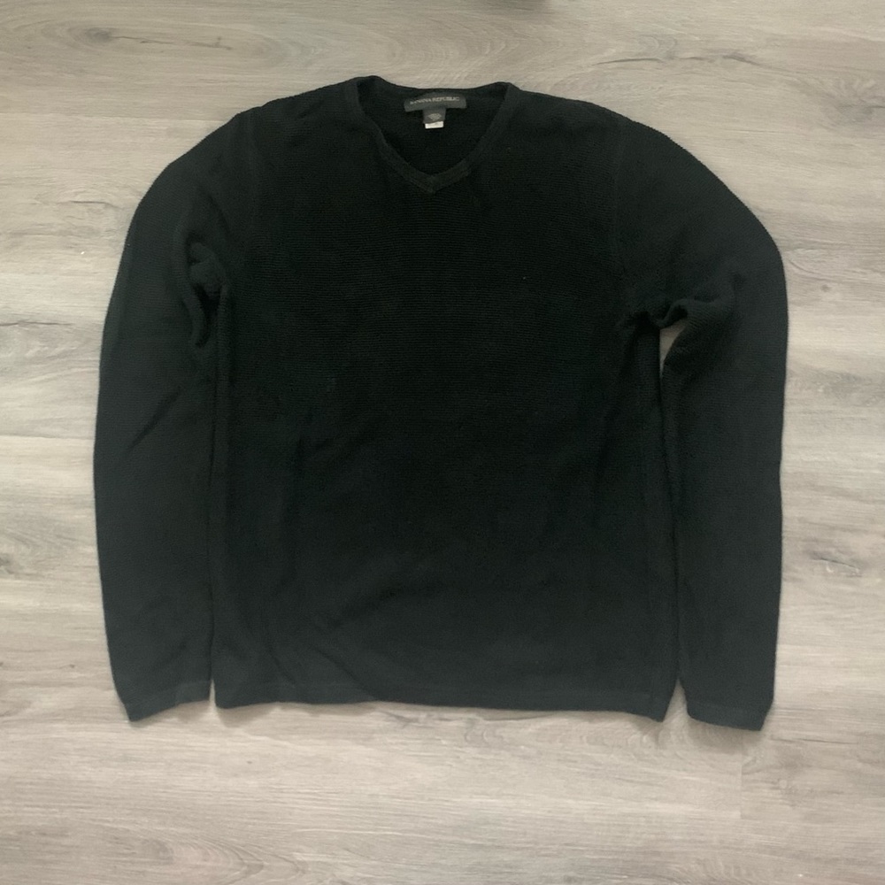 Banana republic knit black sweater
